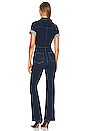 view 3 of 3 Le Flare De Francoise Jumpsuit in Film Noir