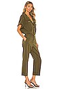 view 2 of 3 Le Tomboy Jumpsuit in Washed Moss