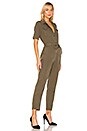 view 2 of 3 Belted Jumpsuit in Army Green