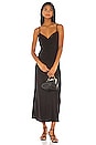 view 1 of 3 Ruched Cami Dress in Noir