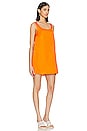 view 2 of 3 Micro Flare Dress in Nectarine