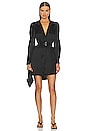 view 1 of 3 Gillian Mini Dress in Noir