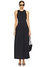 view 1 of 3 Vestido regata decote nadador in Black