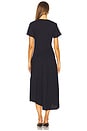 view 3 of 3 The Gathered Dress in Navy