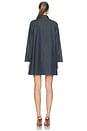 view 4 of 3 MINIVESTIDO RECTO THE DENIM TUXEDO DRESS in Rinse