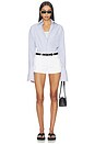 view 5 of 6 The Darling Short in White