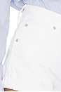 view 6 of 6 The Darling Short in White