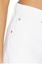 view 6 of 6 The Eyelet Long Hang Short in White
