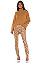 view 4 of 4 Le High Skinny in Coated Python