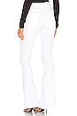 view 3 of 4 Le High Flare Jean in Blanc