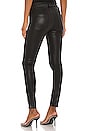 view 3 of 4 Le Skinny Coated Jean in Noir Coated