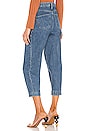 view 4 of 4 Pleated Barrel Leg Pant in Campus