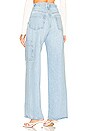 view 3 of 4 High Rise Baggy Pocket Jean in Genoa