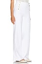 view 2 of 4 Sailor Wide Leg in White