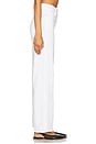view 3 of 6 Le Slim Palazzo Jeans in White