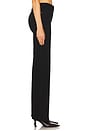 view 3 of 6 Le Slim Palazzo Long Jeans in Black