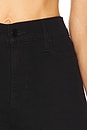 view 6 of 6 Le Slim Palazzo Long Jeans in Black