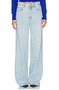 view 1 of 7 The Cuffed Wide Jeans in Johanna