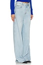 view 3 of 7 The Cuffed Wide Jeans in Johanna
