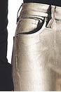 view 6 of 6 The Reboot Crop Jeans in Champagne Coated
