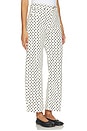 view 2 of 6 The Bow Crop Jeans in Polka Dot