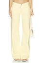 view 1 of 6 The Gray Wide Leg Jeans in Limoncello