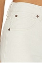 view 6 of 6 The Off Duty Drawstring Bow Jeans in Natural Ecru