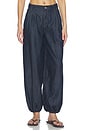 view 2 of 7 The Denim Balloon Pant in Rinse