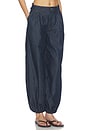 view 4 of 7 The Denim Balloon Pant in Rinse