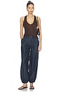 view 7 of 7 The Denim Balloon Pant in Rinse