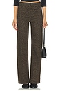 view 1 of 6 Le Slim Palazzo Jeans in Leopard