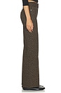 view 4 of 6 Le Slim Palazzo Jeans in Leopard