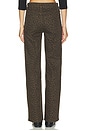 view 5 of 6 Le Slim Palazzo Jeans in Leopard