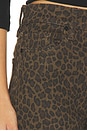 view 7 of 6 Le Slim Palazzo Jeans in Leopard