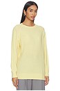 view 2 of 4 The Cashmere Sunbeam Sweater in Canary