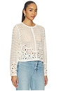 view 2 of 5 The Postcard Cardi in Cream