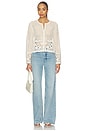 view 4 of 5 The Postcard Cardi in Cream