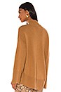 view 3 of 4 Cashmere Turtleneck in Camel Heather