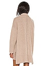 view 3 of 4 Cashmere Draped Cardigan in Mushroom