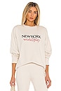 view 1 of 4 Work & Play Sweatshirt in Whisper White