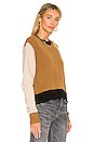 view 2 of 5 Colorblock Crew Sweater in Vicuna Multi