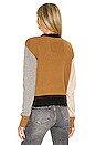 view 4 of 5 Colorblock Crew Sweater in Vicuna Multi