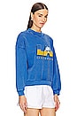 view 2 of 4 Vintage La Sweatshirt in Washed Bright Blue