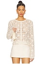 view 1 of 4 The Crochet Cardi in Cream