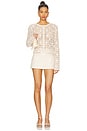 view 4 of 4 The Crochet Cardi in Cream