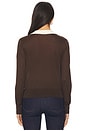view 3 of 4 The Two Tone Polo in Coffee Multi