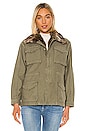 view 2 of 6 Faux Fur Lined Service Jacket in Military