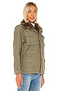 view 4 of 6 Faux Fur Lined Service Jacket in Military