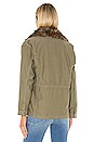 view 5 of 6 Faux Fur Lined Service Jacket in Military