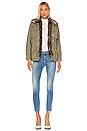 view 6 of 6 Faux Fur Lined Service Jacket in Military